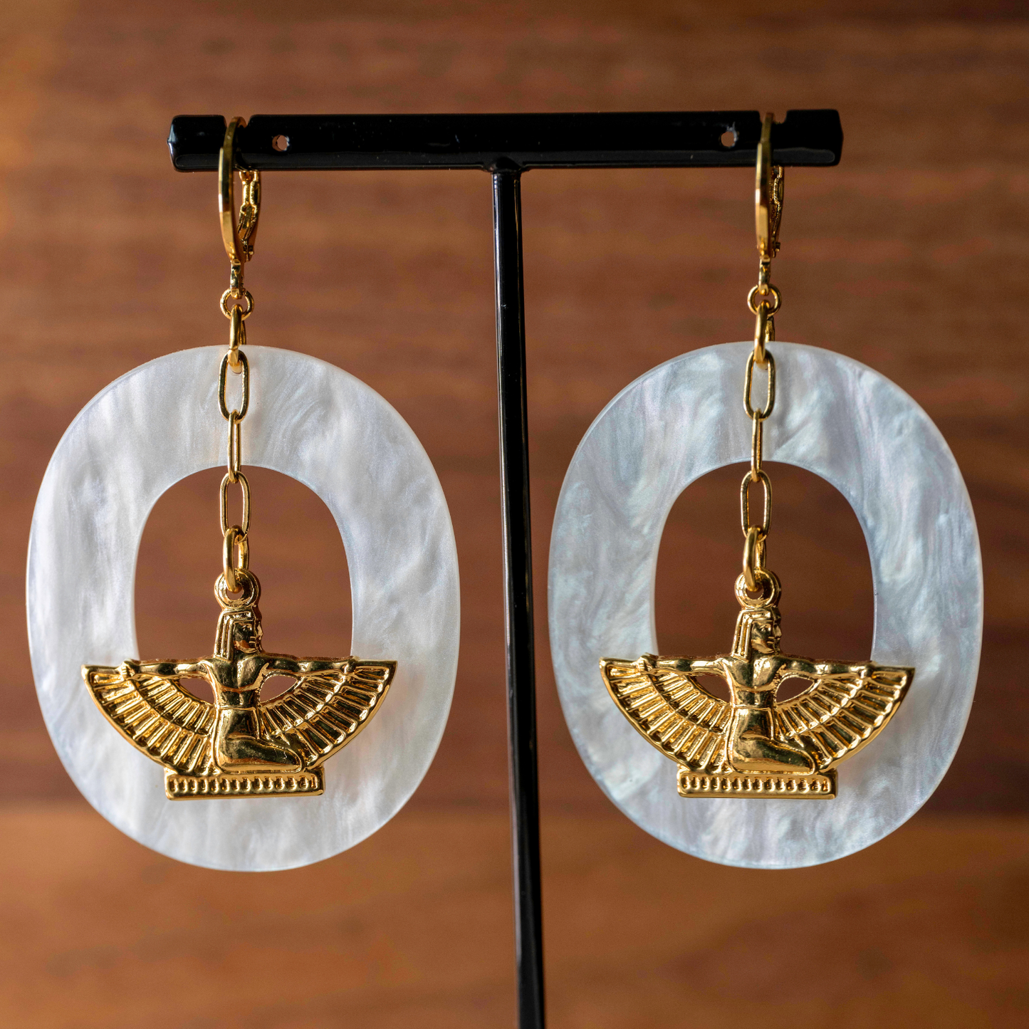 Boucles d'oreilles Maât